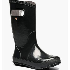 (S-4201) BOGS Unisex Kids' Rainboot Solid Lightweight Waterproof Boots Sz 2